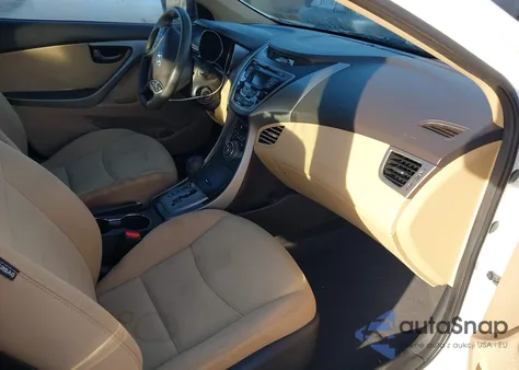 2013 Hyundai Elantra Gls z USA, uszkodzony, nr VIN 5NPDH4AE5DH451137